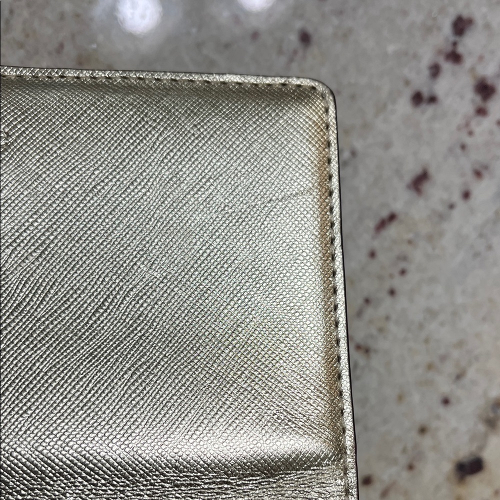 Kate Spade NY Bifold Snap Wallet – Women’s Wallet – 6.75” x 3.5” – Gold - Picture 12 of 15